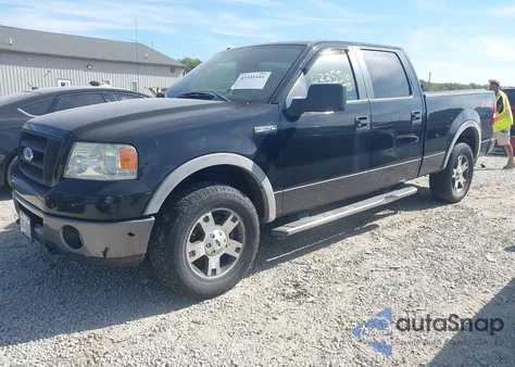 2008 Ford F-150 60Th Anniversary/Fx4/King Ranch/Lariat/Limited/Xlt из США, поврежденный, VIN 1FTPW14598FA70937